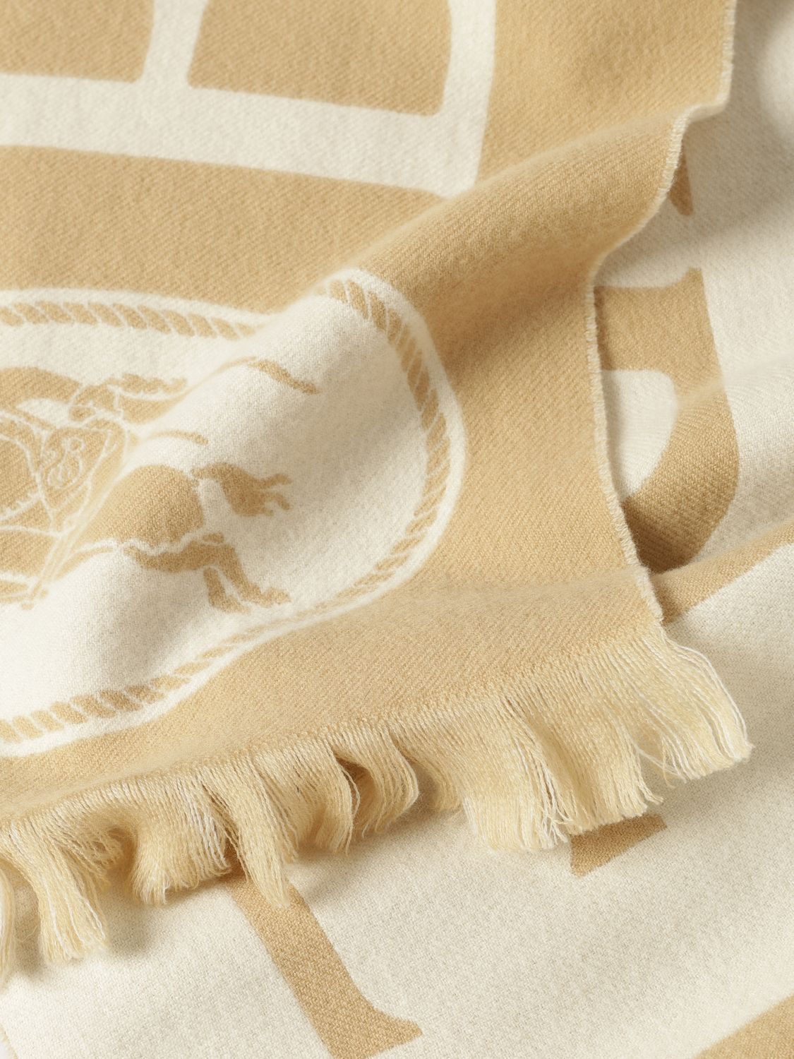 BURBERRY BUFANDA: Bufanda hombre Burberry, Tierra - Img 3