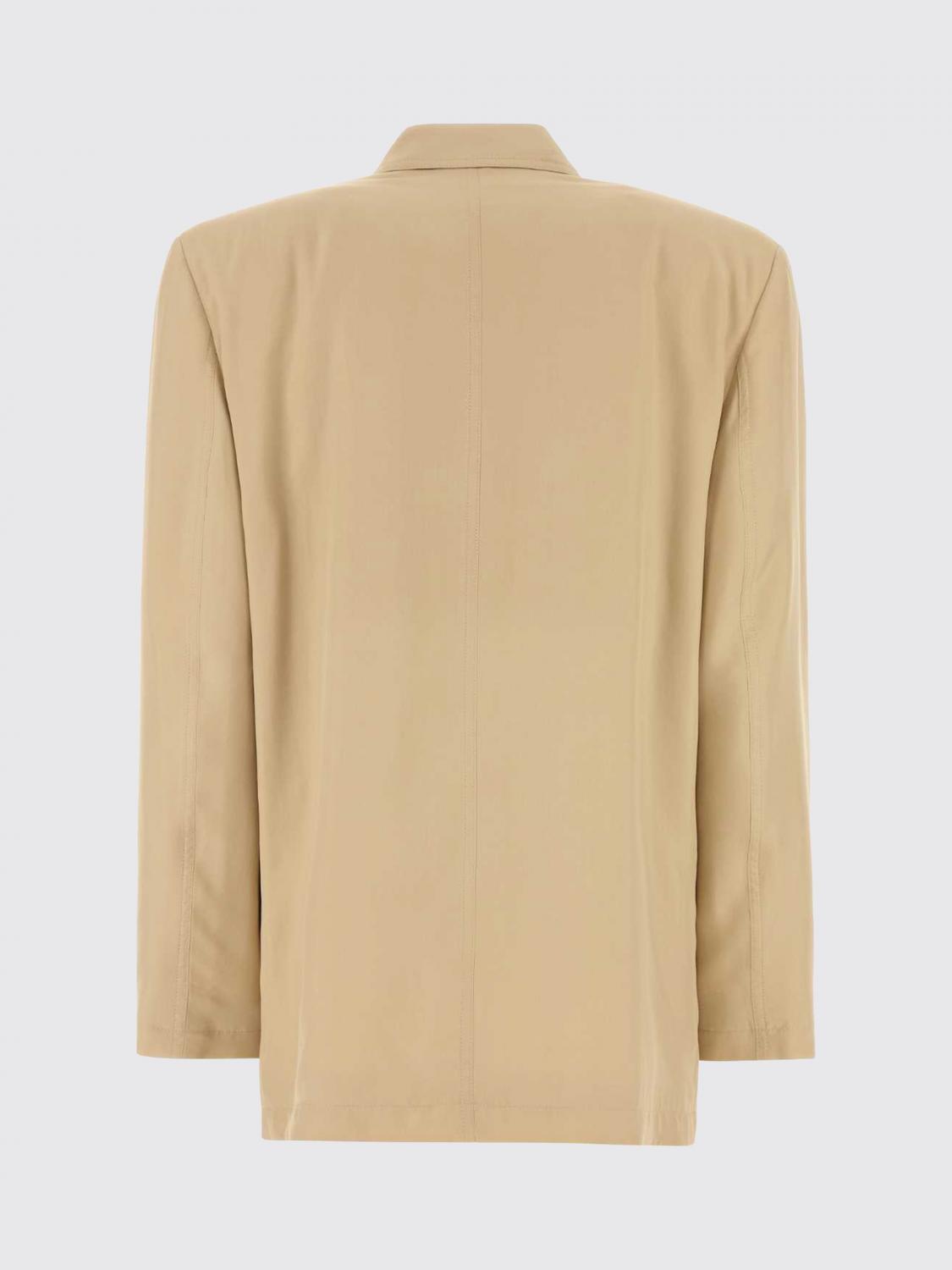SAINT LAURENT GIACCA: Giacca donna Saint Laurent, Crema - Img 3