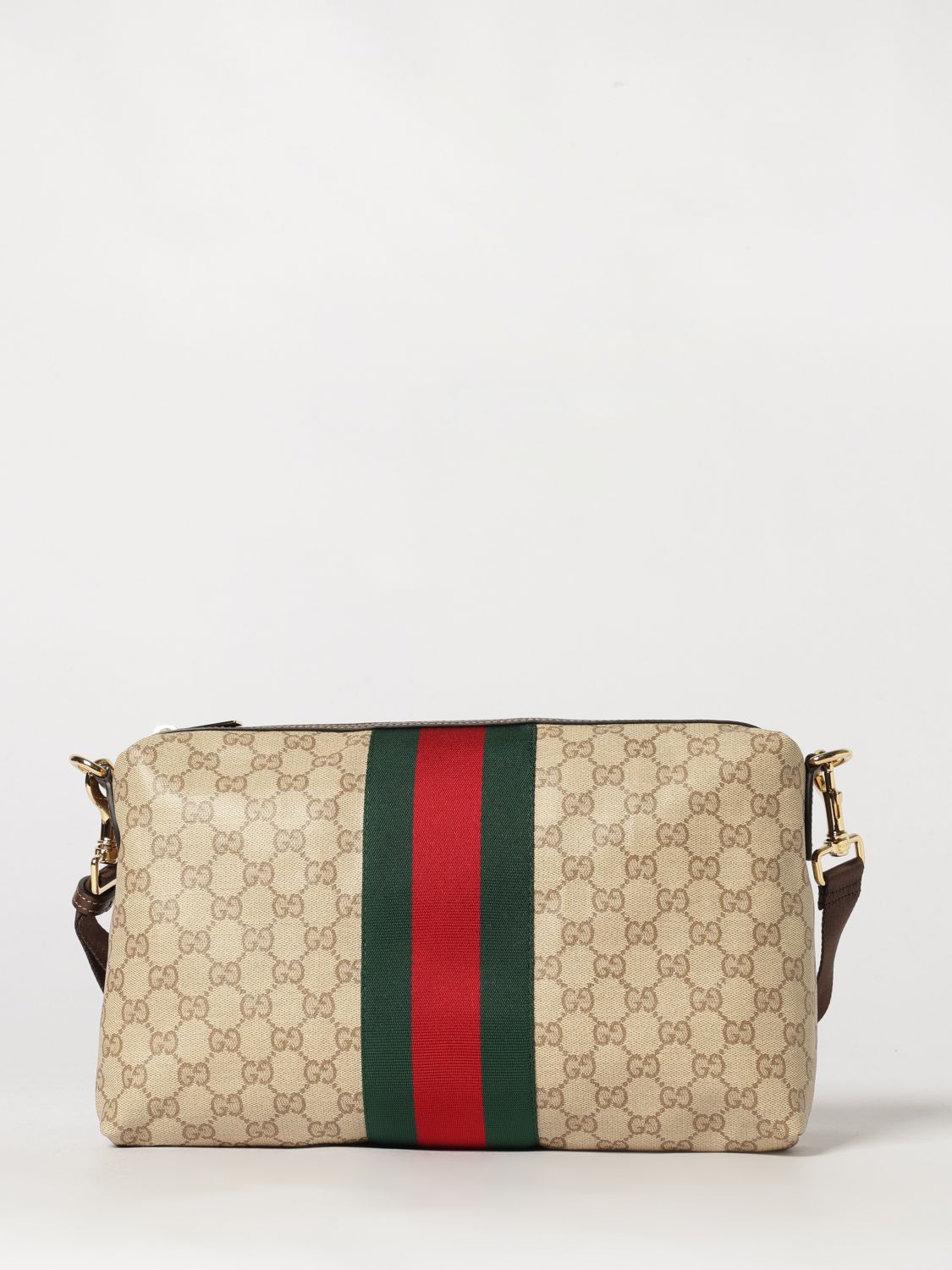 GUCCI BAG: Bag men Gucci, Brown - Img 1