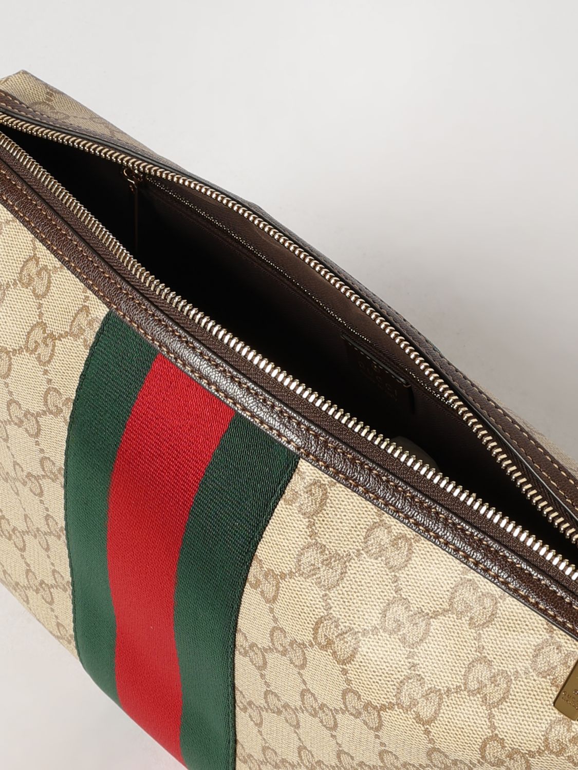 GUCCI BAG: Bag men Gucci, Brown - Img 4