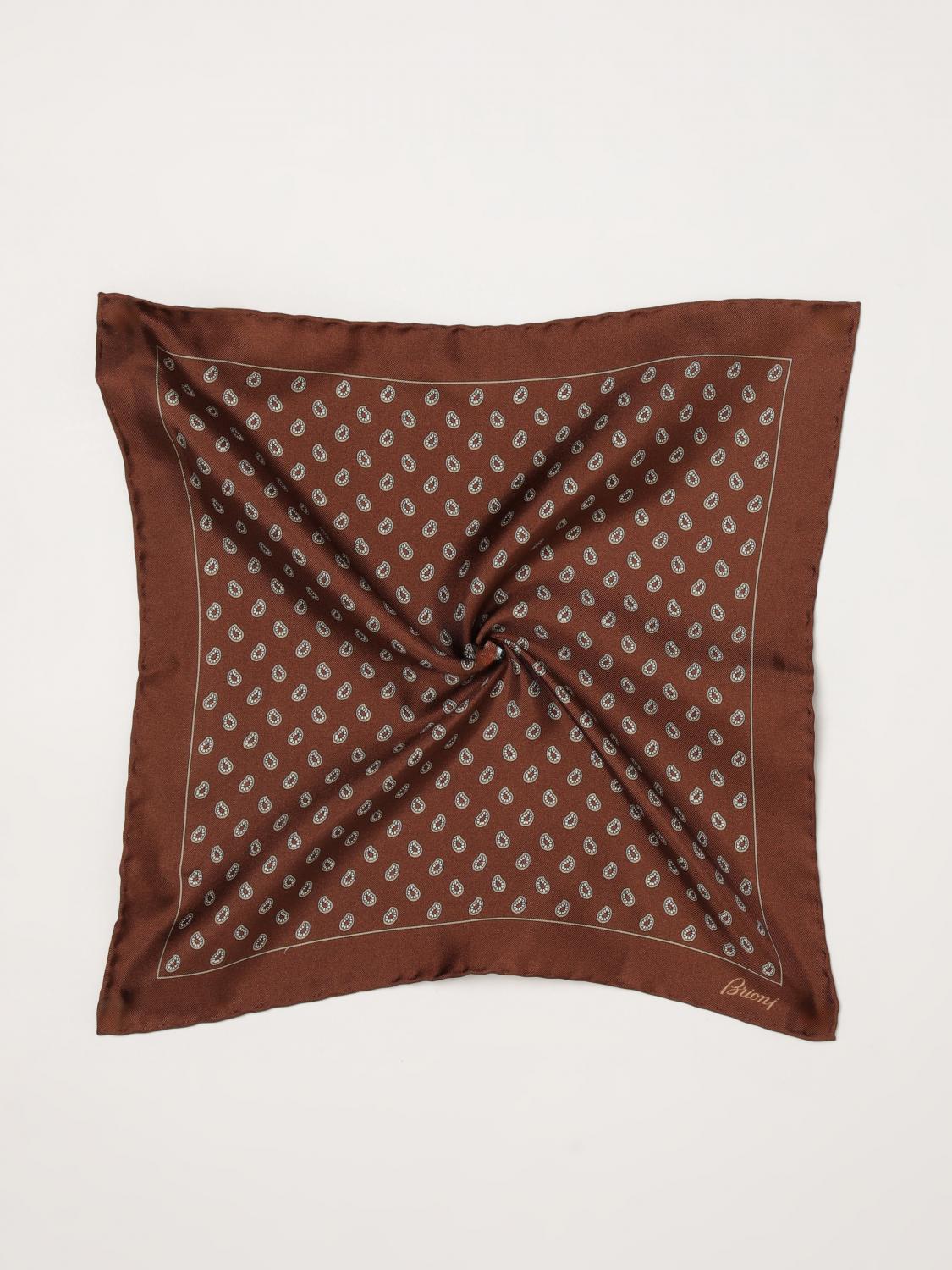 BRIONI SCARF: Scarf men Brioni, Brown - Img 1