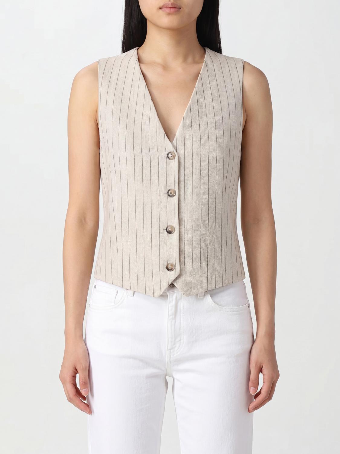 CIRCOLO 1901 GILET: Gilet donna Circolo 1901, Avorio - Img 1