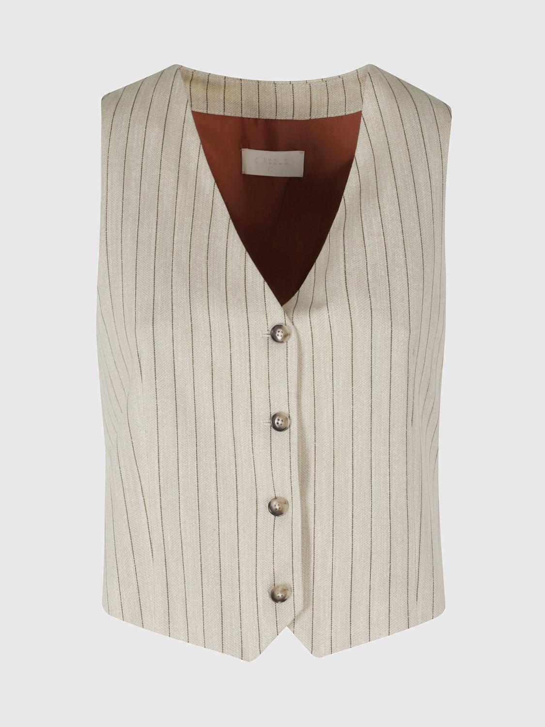 CIRCOLO 1901 GILET: Gilet donna Circolo 1901, Avorio - Img 2