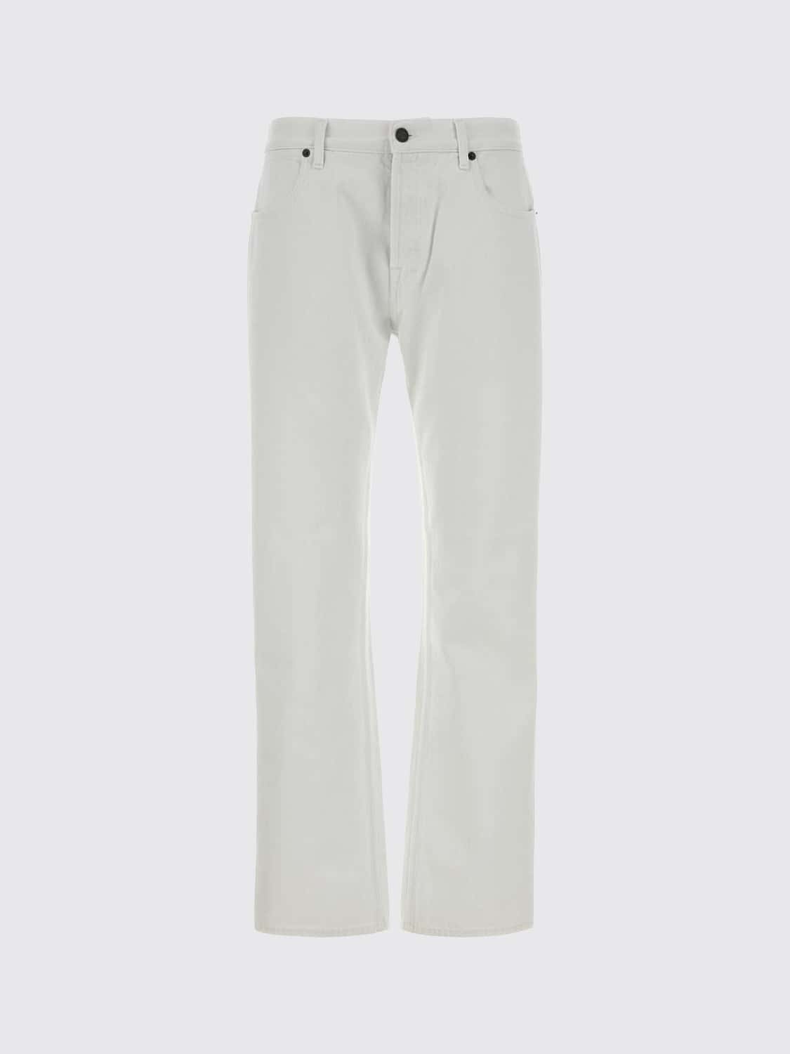 GUCCI JEANS: Jeans herren Gucci, Weiß - Img 1