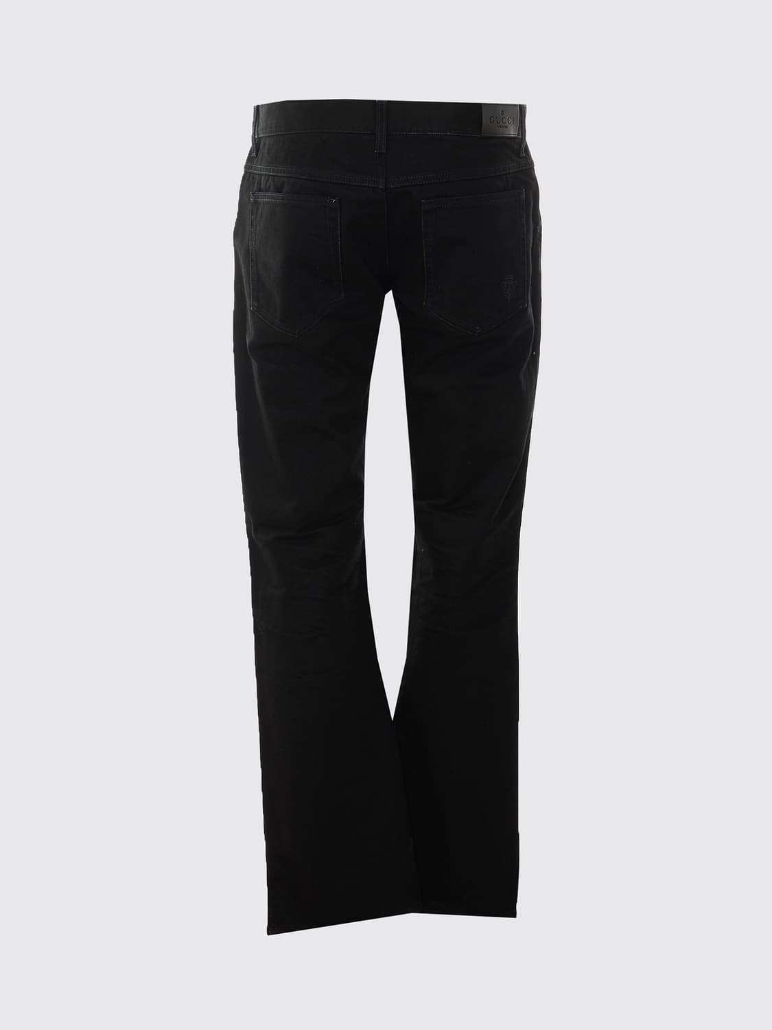 GUCCI JEANS: Jeans uomo Gucci, Nero - Img 3