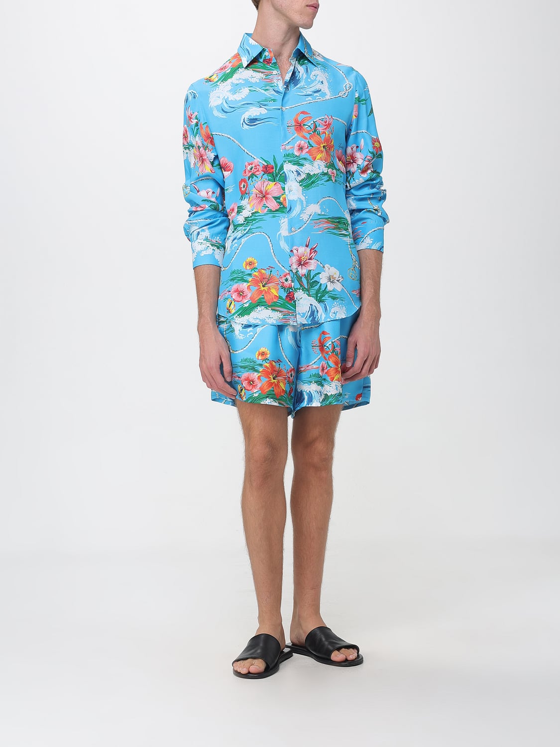 GUCCI ショートパンツ: ショートパンツ メンズ Gucci, アジュール - Img 2