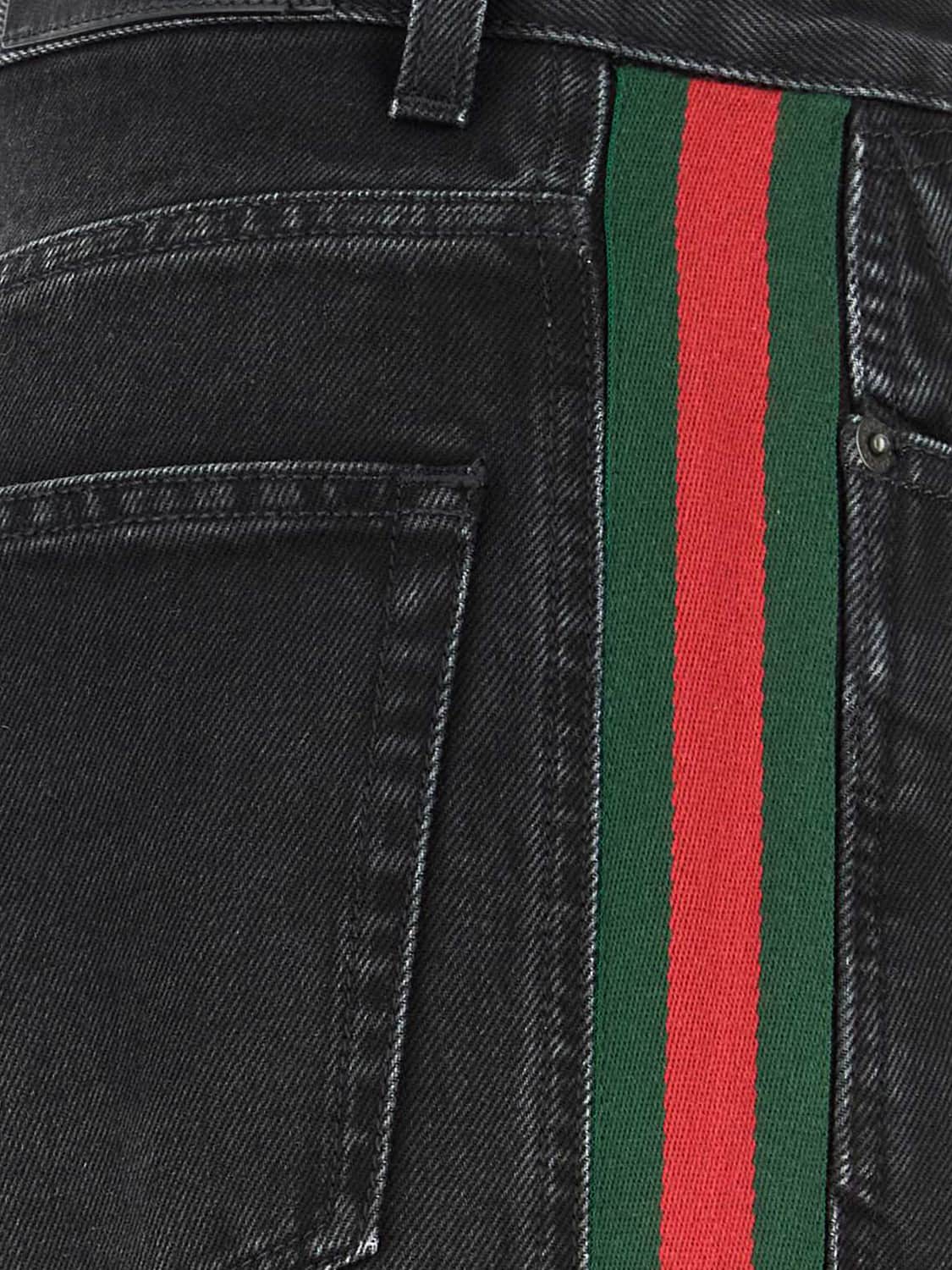 GUCCI JEANS: Jeans men Gucci, Black - Img 4