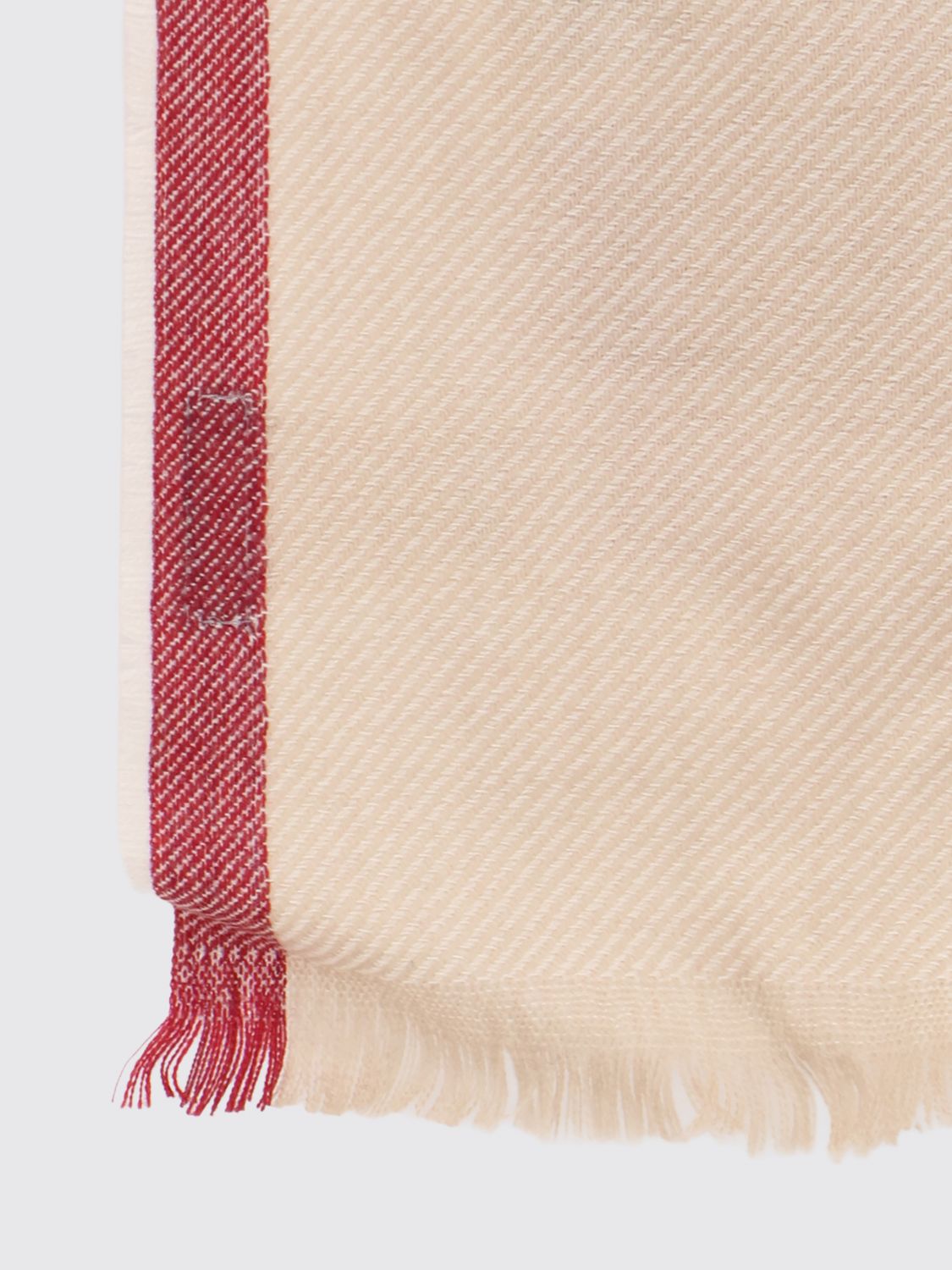 BRUNELLO CUCINELLI スカーフ: スカーフ メンズ Brunello Cucinelli, ホワイト - Img 2