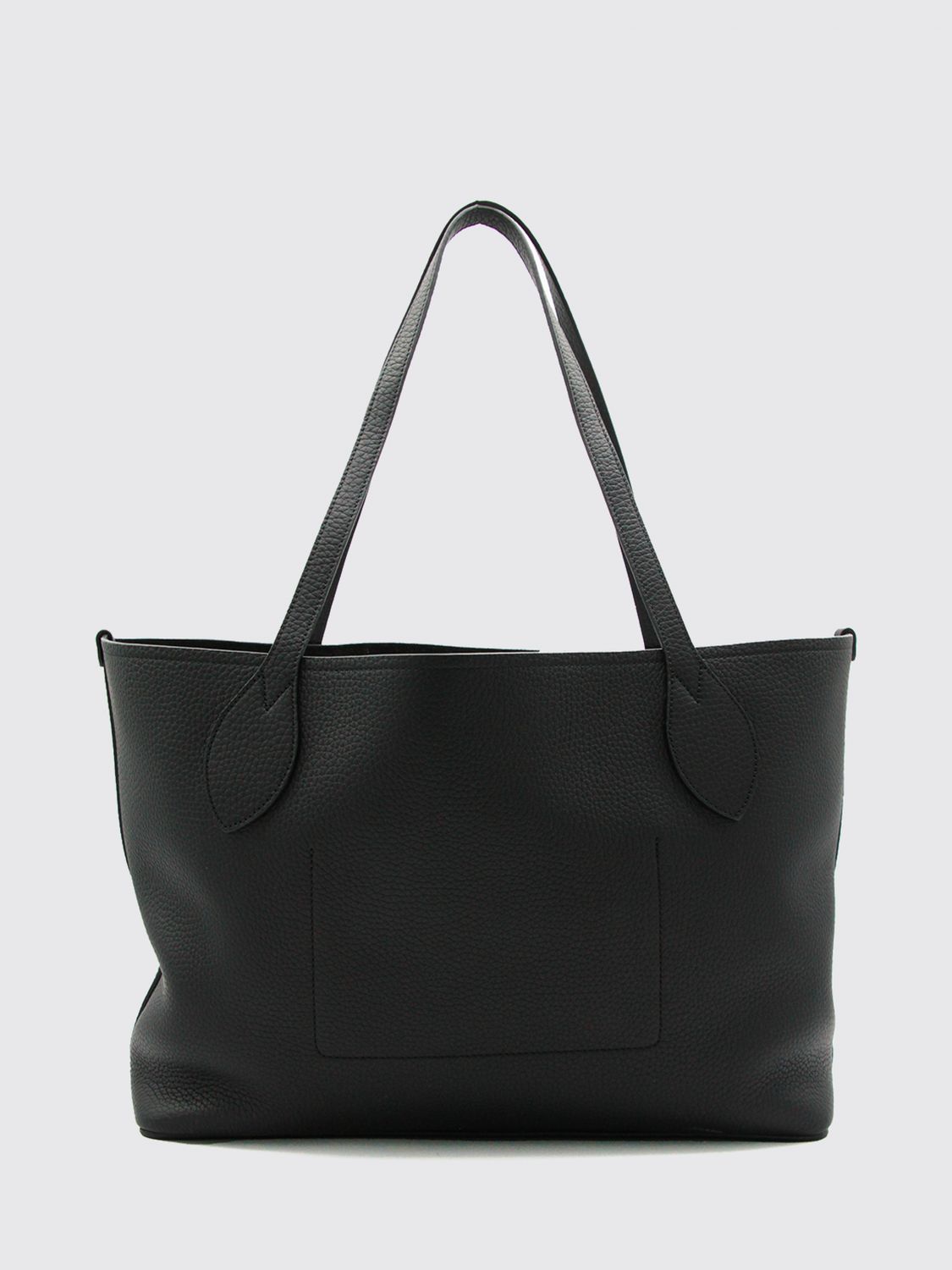 MULBERRY BORSA TOTE: Borsa tote Tree Mulberry in pelle di vitello a grana con logo monogram impresso, Nero - Img 2
