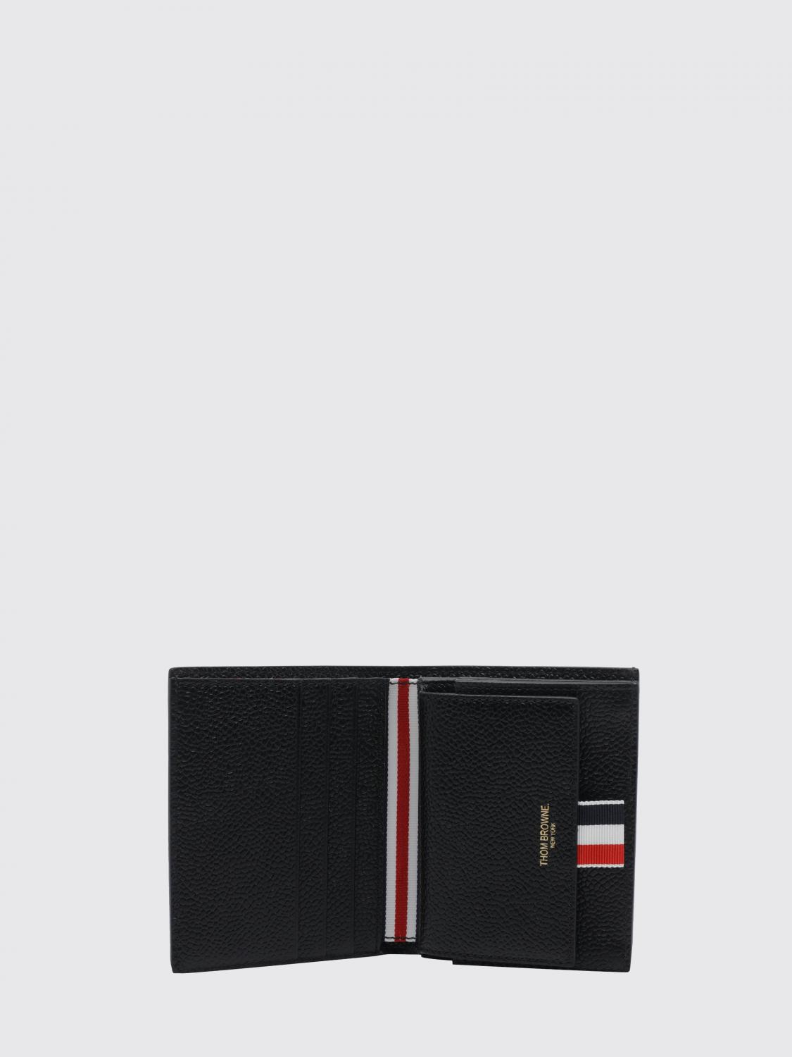 THOM BROWNE WALLET: Wallet men Thom Browne, Black - Img 2