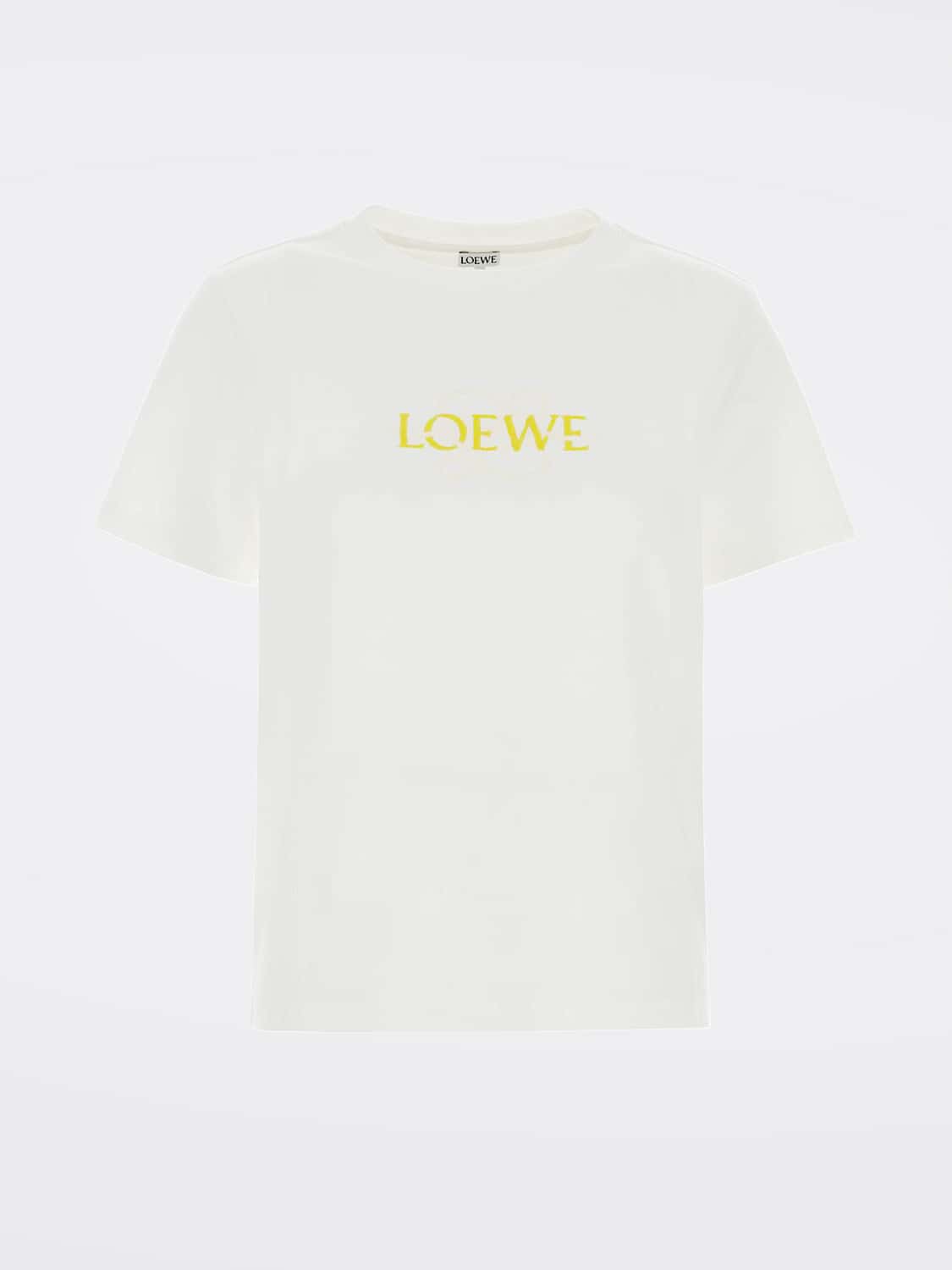 LOEWE CAMISETA: Camiseta mujer Loewe, Blanco - Img 2