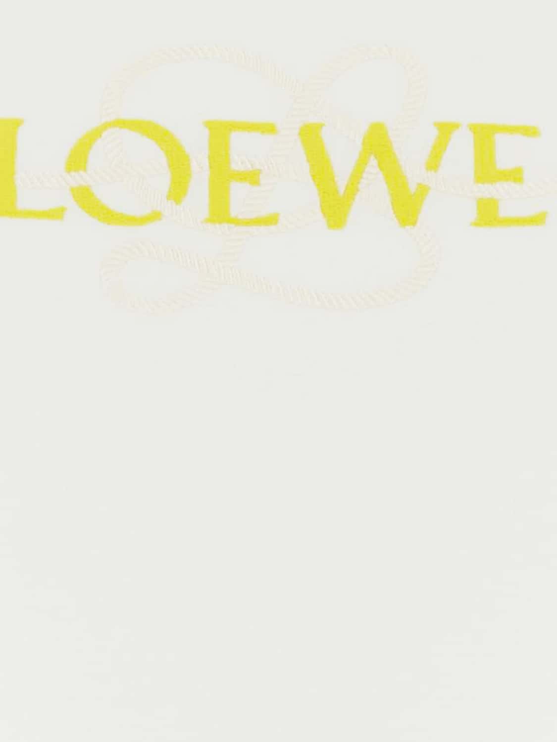 LOEWE CAMISETA: Camiseta mujer Loewe, Blanco - Img 4