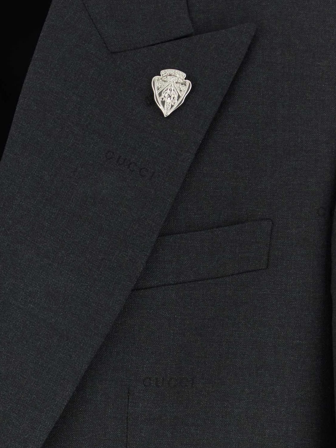 GUCCI JACKET: Jacket men Gucci, Grey - Img 3
