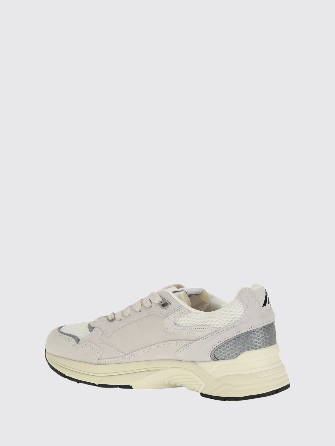 AUTRY BASKETS: Baskets basses Hyperway Autry bicolores en cuir et mesh, Gris 1 - Img 3