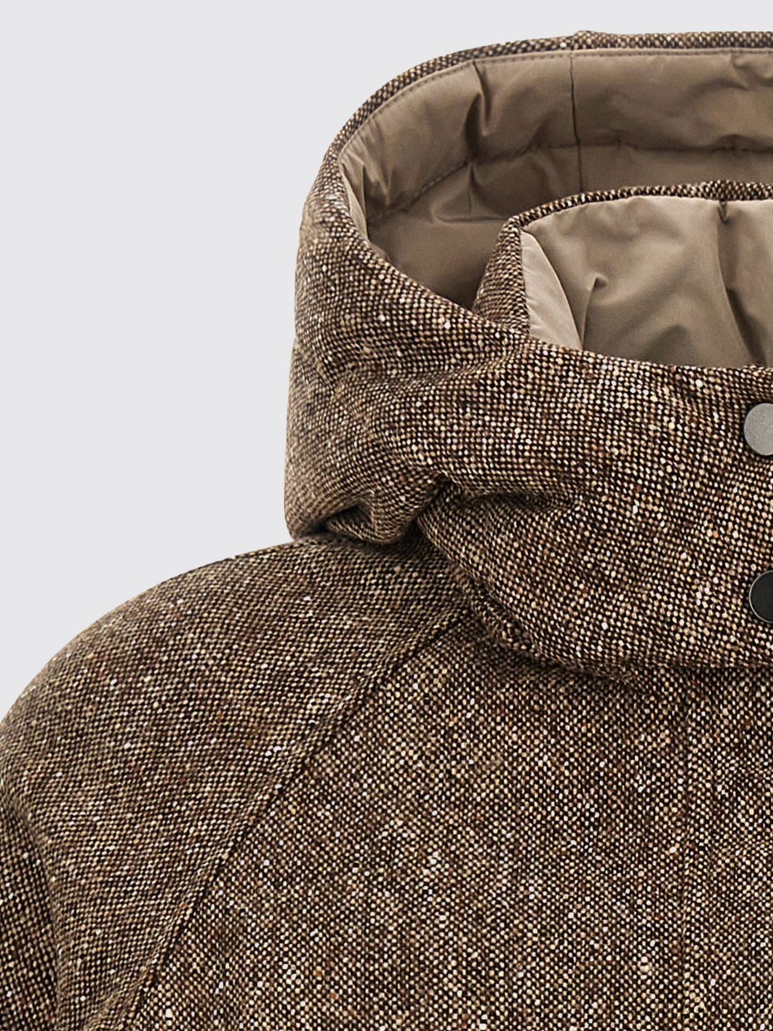 BRUNELLO CUCINELLI JACKET: Jacket woman Brunello Cucinelli, Brown - Img 4