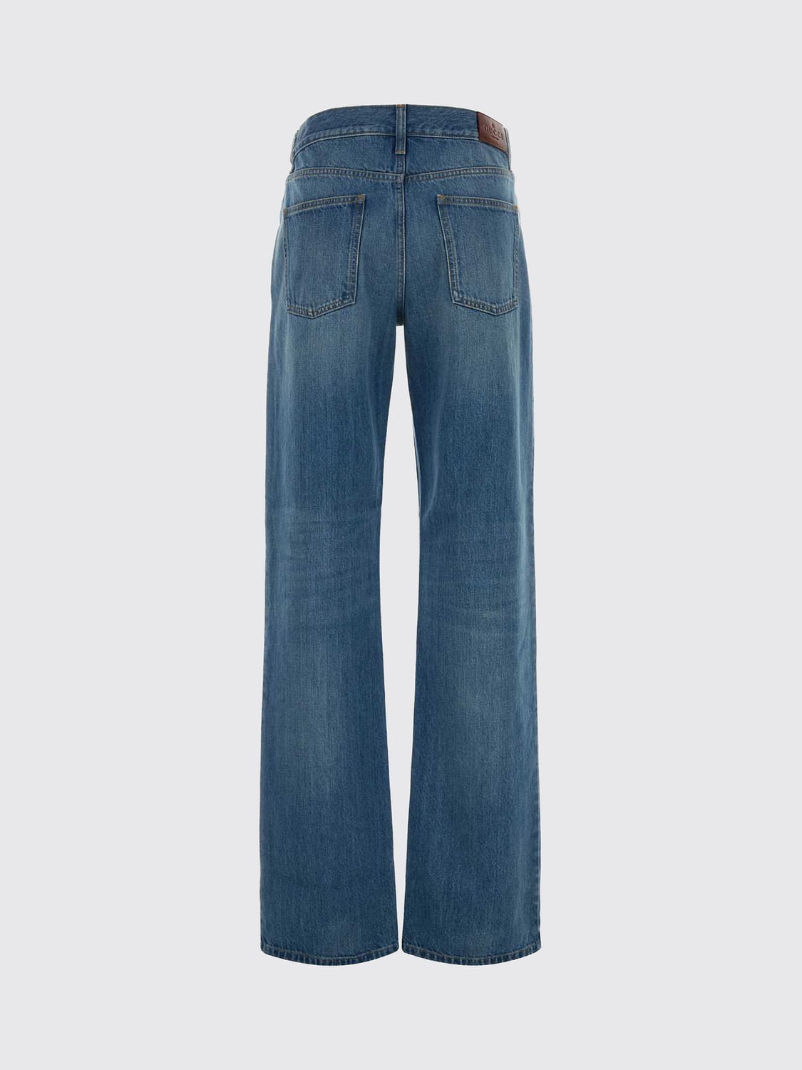 GUCCI VAQUEROS: Vaqueros mujer Gucci, Azul Oscuro - Img 3