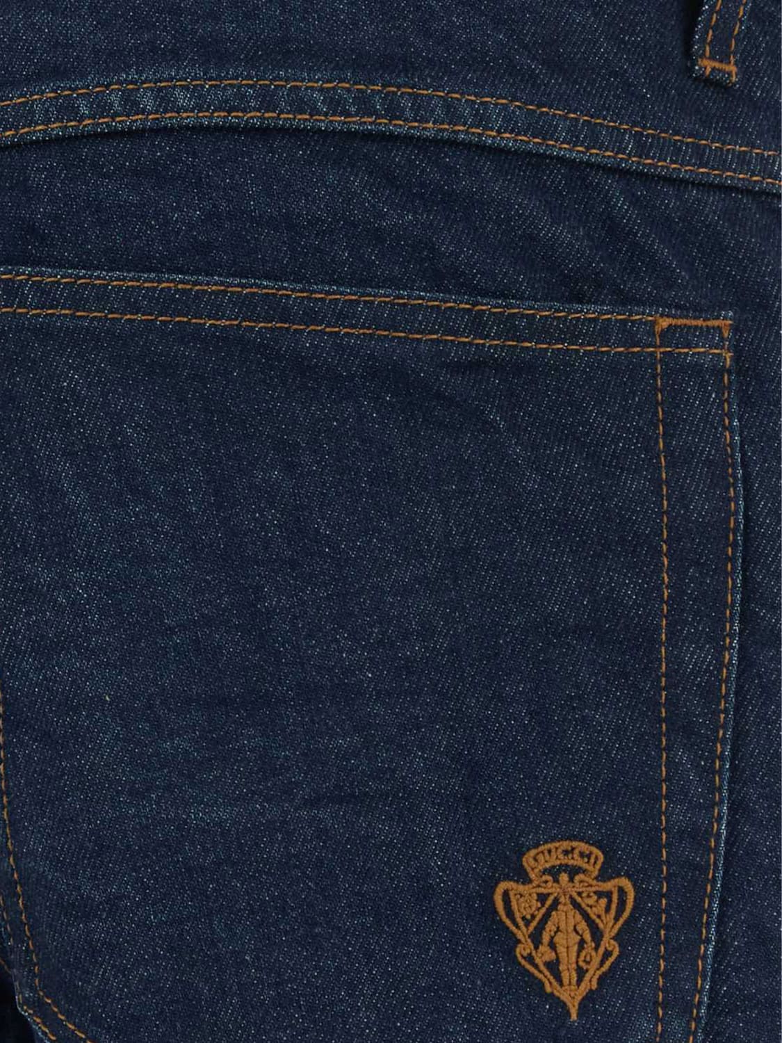 GUCCI JEANS: Jeans men Gucci, Blue - Img 4