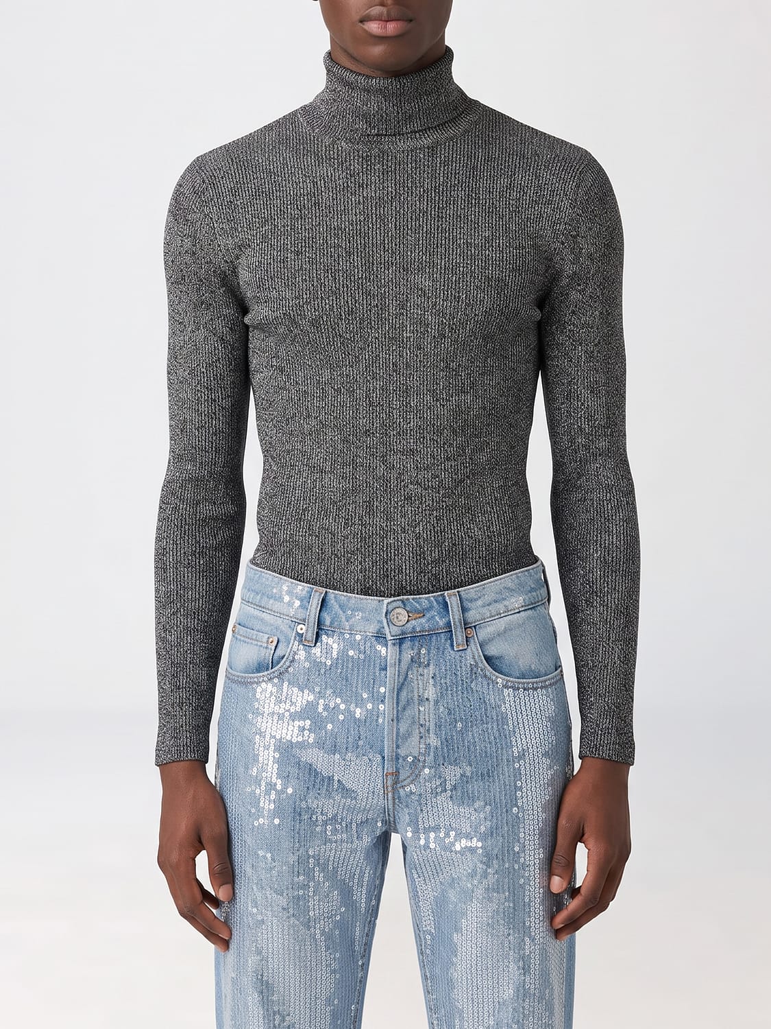 GUCCI PULL: Pull homme Gucci, Argent - Img 1