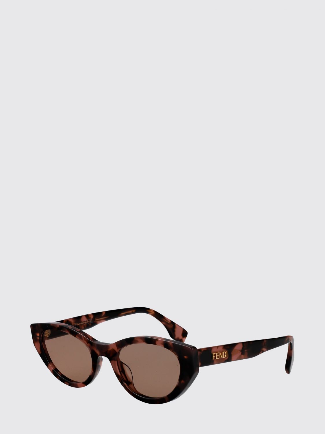 FENDI OCCHIALI DA SOLE: Occhiali da sole donna Fendi, Marrone - Img 1