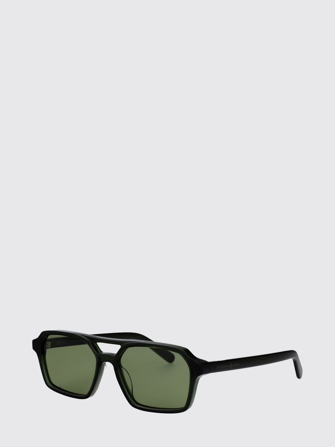 MAISON MARGIELA サングラス: サングラス メンズ Maison Margiela, グリーン - Img 1