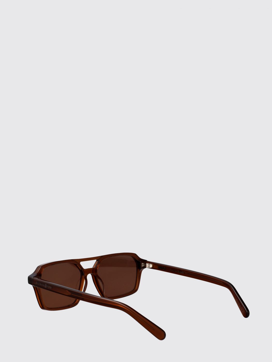 MAISON MARGIELA サングラス: サングラス メンズ Maison Margiela, ブラウン - Img 3