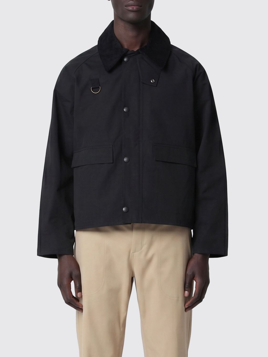 BARBOUR JACKET: Jacket men Barbour, Black - Img 1