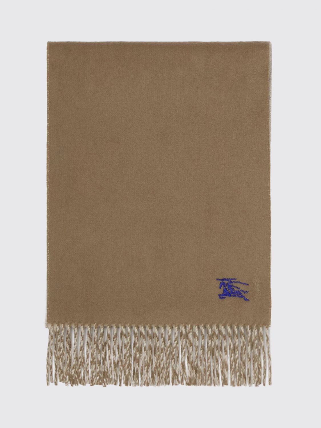 BURBERRY SCARF: Scarf men Burberry, Grey - Img 1