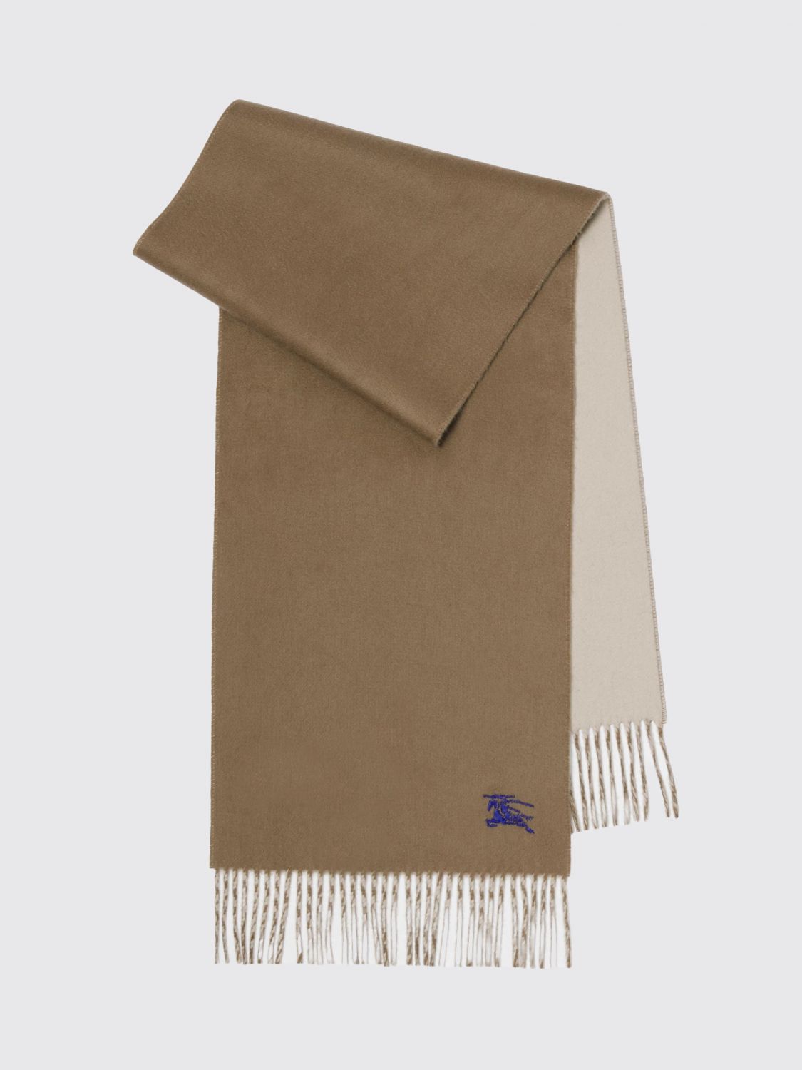 BURBERRY SCARF: Scarf men Burberry, Grey - Img 4