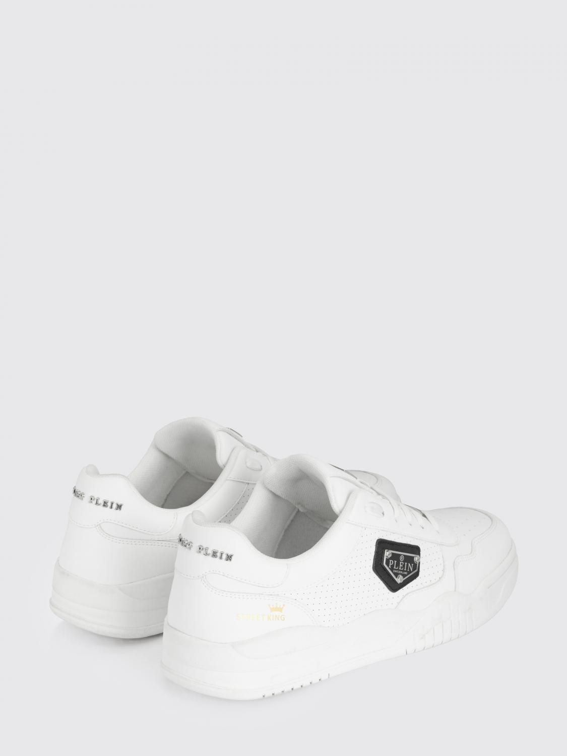 PHILIPP PLEIN SNEAKERS: Sneakers men Philipp Plein, White - Img 3