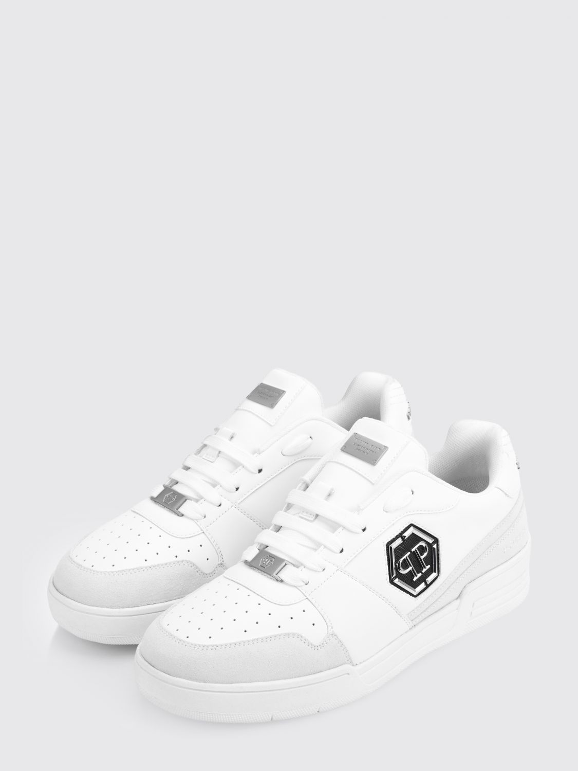 PHILIPP PLEIN SNEAKERS: Sneakers uomo Philipp Plein, Bianco - Img 2