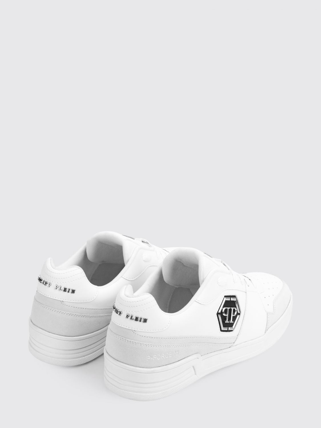 PHILIPP PLEIN SNEAKERS: Sneakers uomo Philipp Plein, Bianco - Img 3
