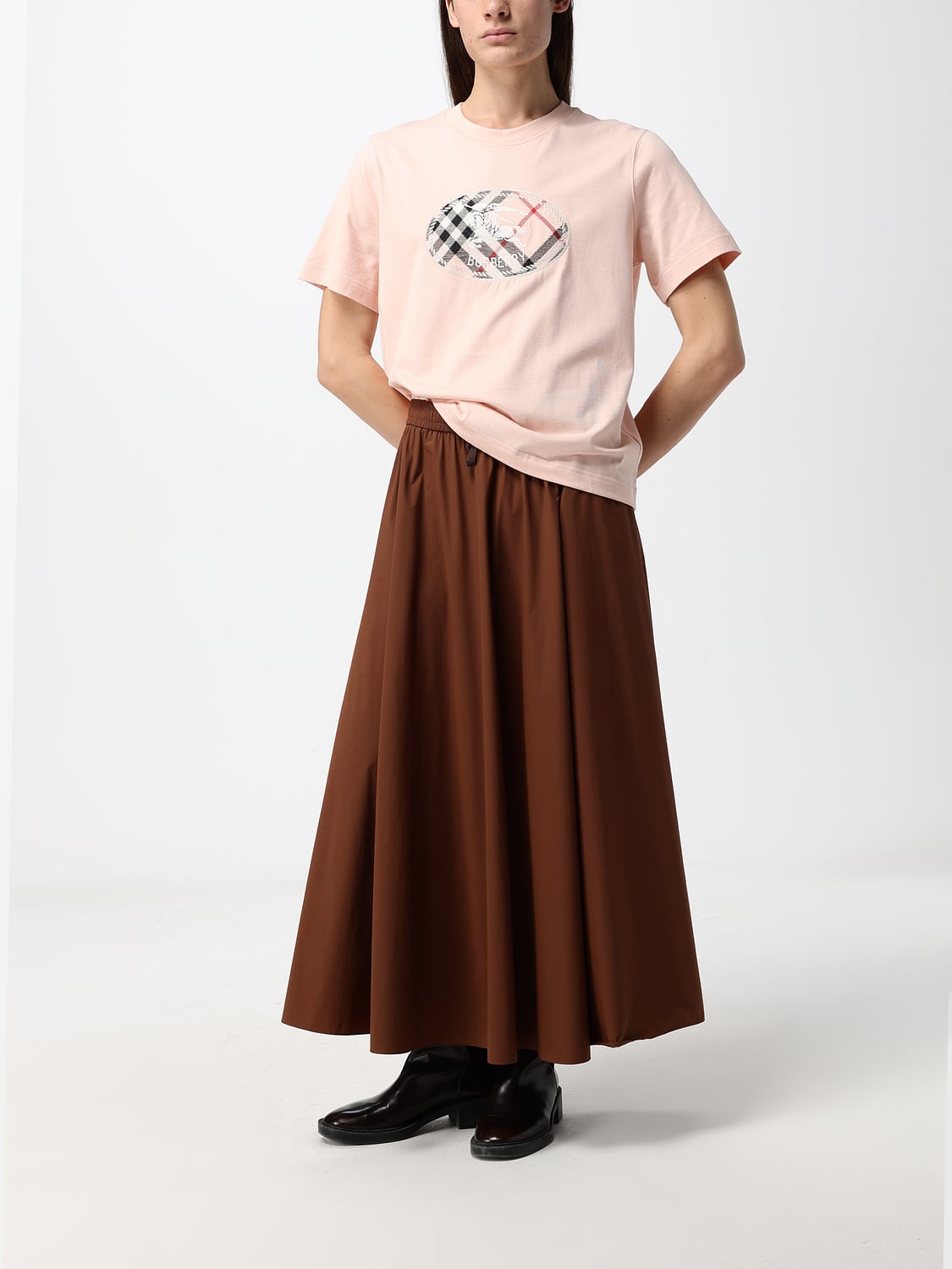BURBERRY TOP: Top donna Burberry, Rosa - Img 2