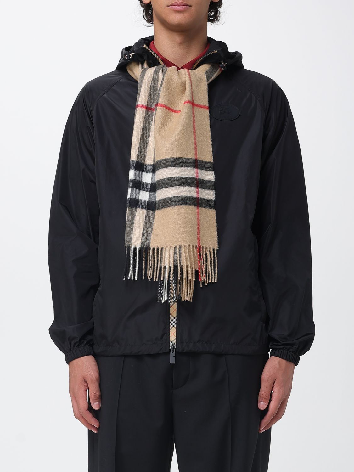 BURBERRY ÉCHARPE: Écharpe homme Burberry, Multicolore - Img 2