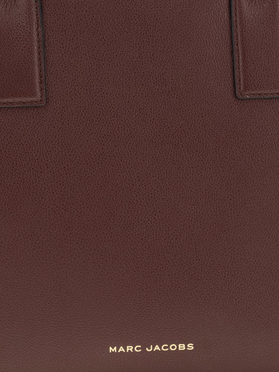 MARC JACOBS TRAGETASCHE: Pop J Marc Work Tote Bag von Marc Jacobs aus Leder mit Double J-Logo, Burgunderrot - Img 4