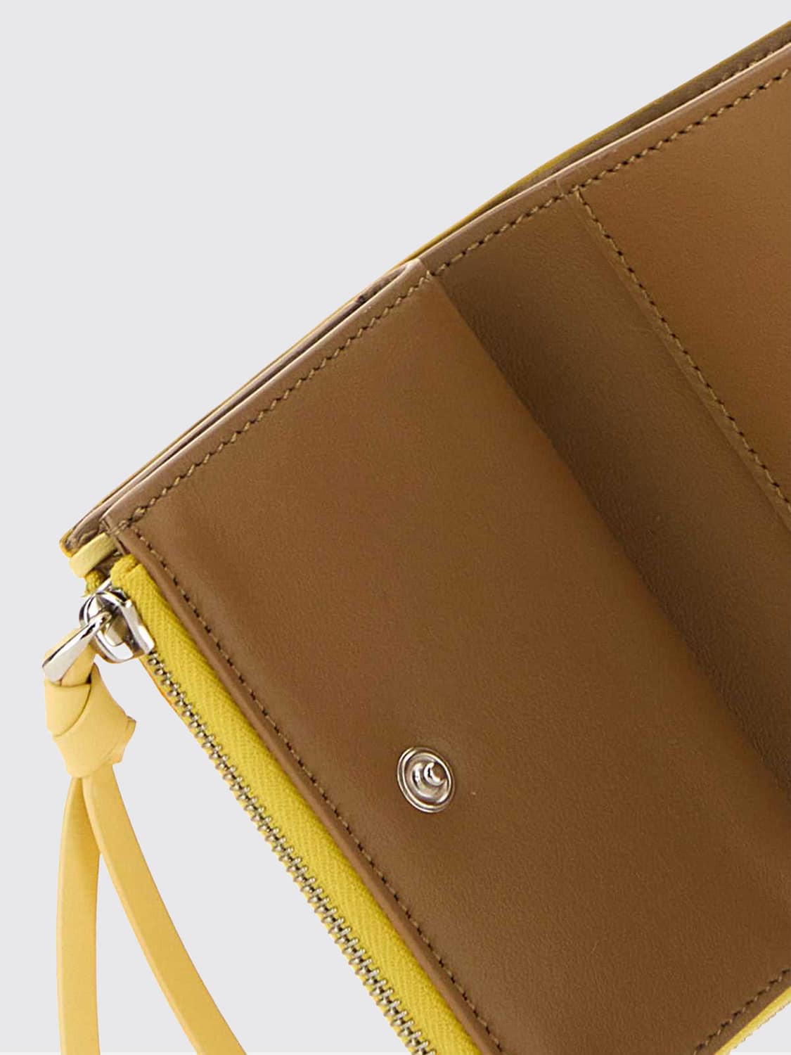 FENDI CARTERA: Cartera mujer Fendi, Amarillo - Img 3