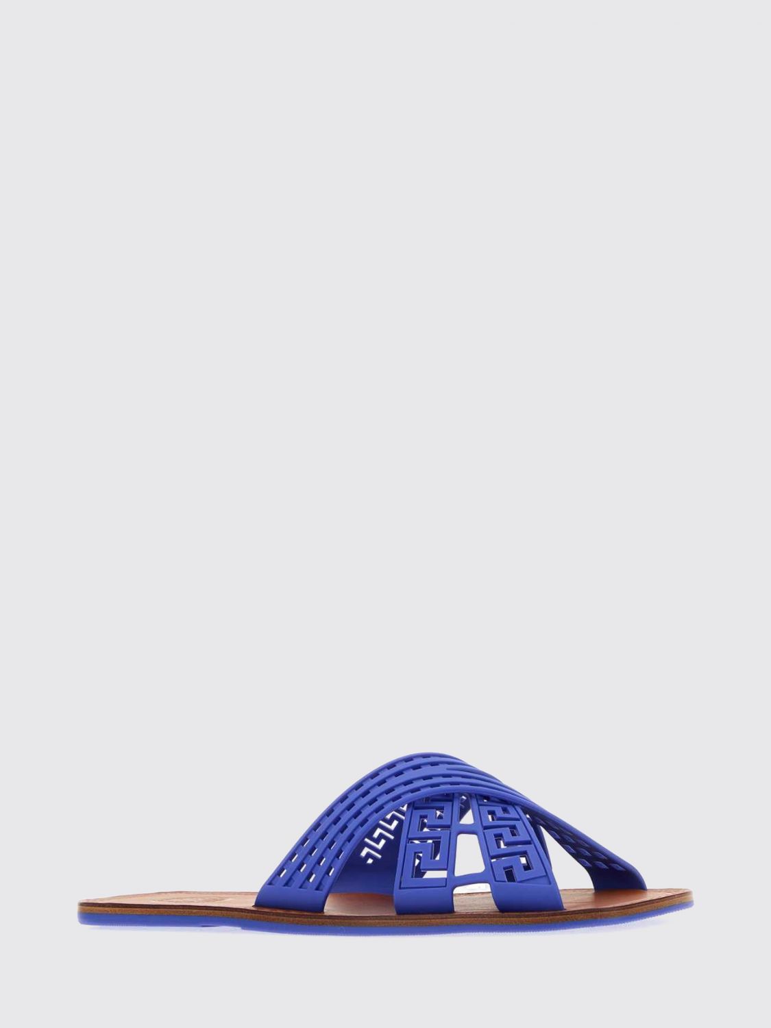 VERSACE SANDALS: Sandals men Versace, Blue - Img 2