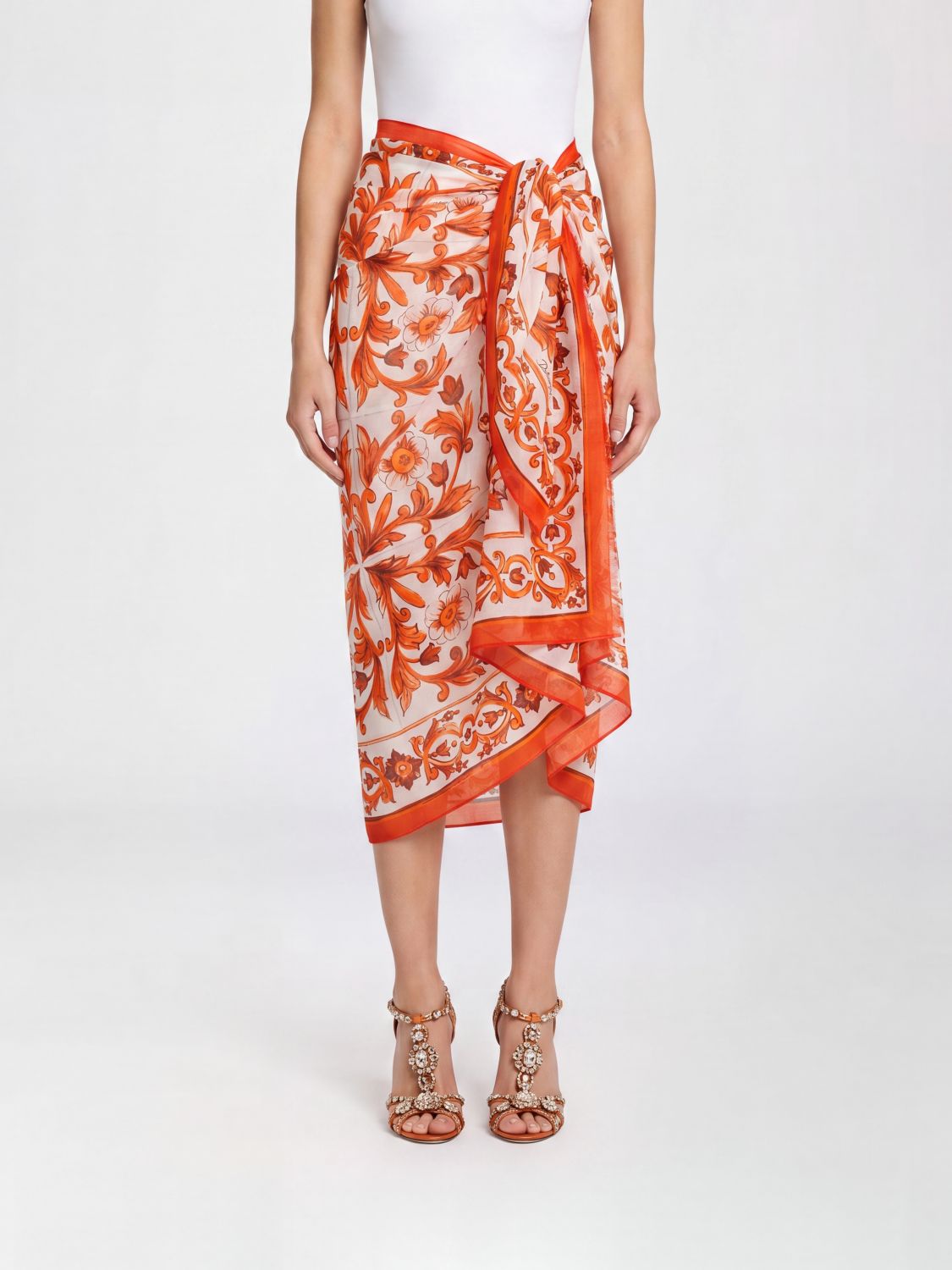 DOLCE & GABBANA COSTUME: Costume donna Dolce & Gabbana, Arancione - Img 1
