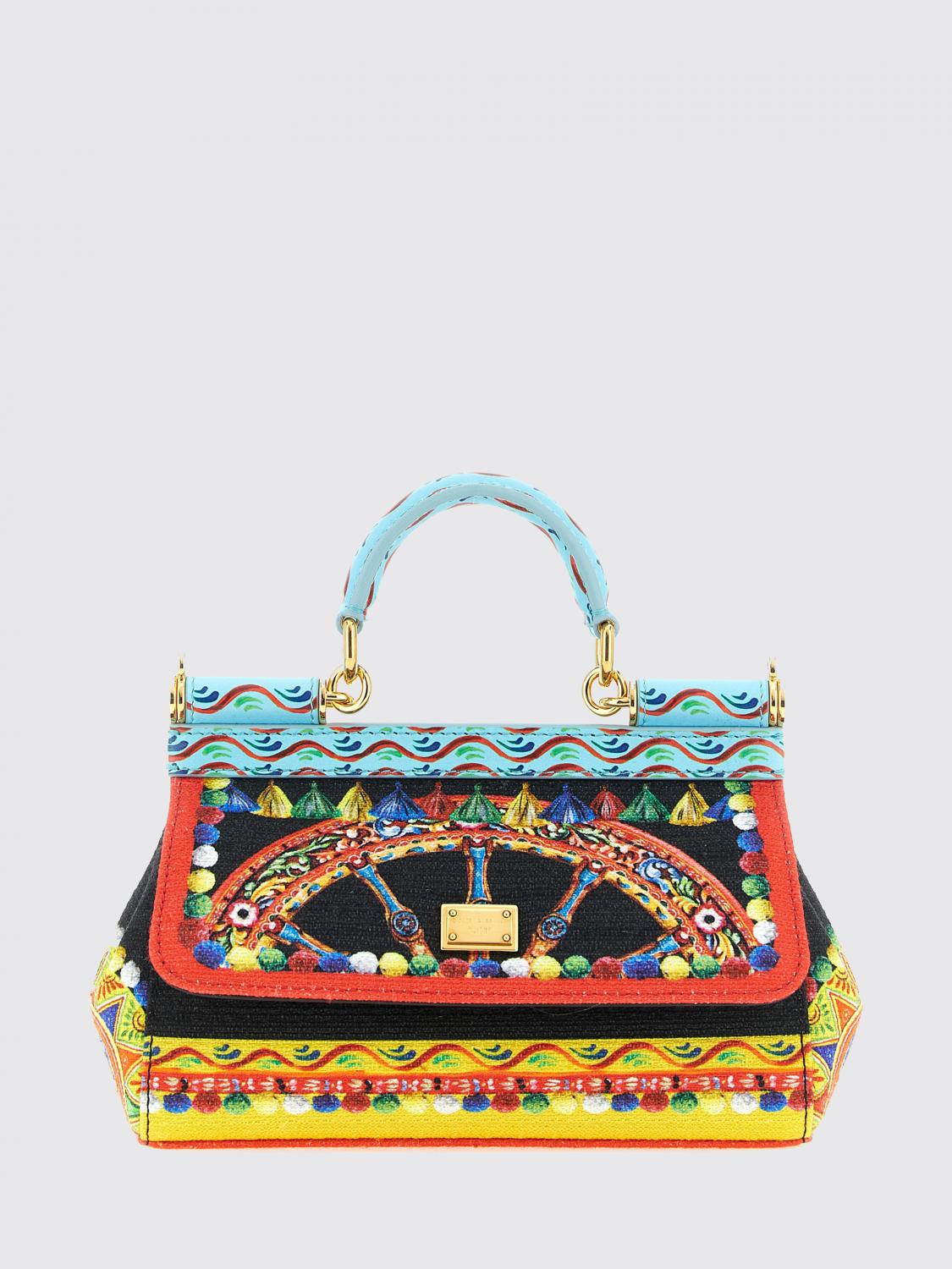 DOLCE & GABBANA BORSA A MANO: Borsa a mano donna Dolce & Gabbana, Fantasia - Img 1