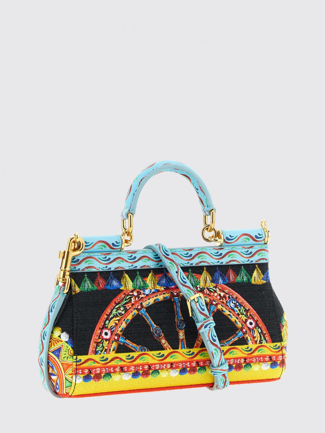 DOLCE & GABBANA BORSA A MANO: Borsa a mano donna Dolce & Gabbana, Fantasia - Img 2