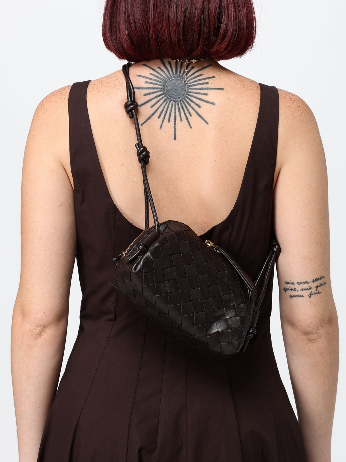 BOTTEGA VENETA BANDOLERA: Bandolera mujer Bottega Veneta, Marrón - Img 2