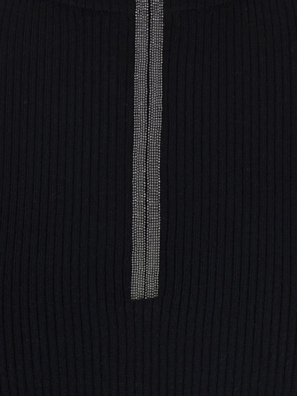 BRUNELLO CUCINELLI MAGLIA: Maglia donna Brunello Cucinelli, Nero - Img 4
