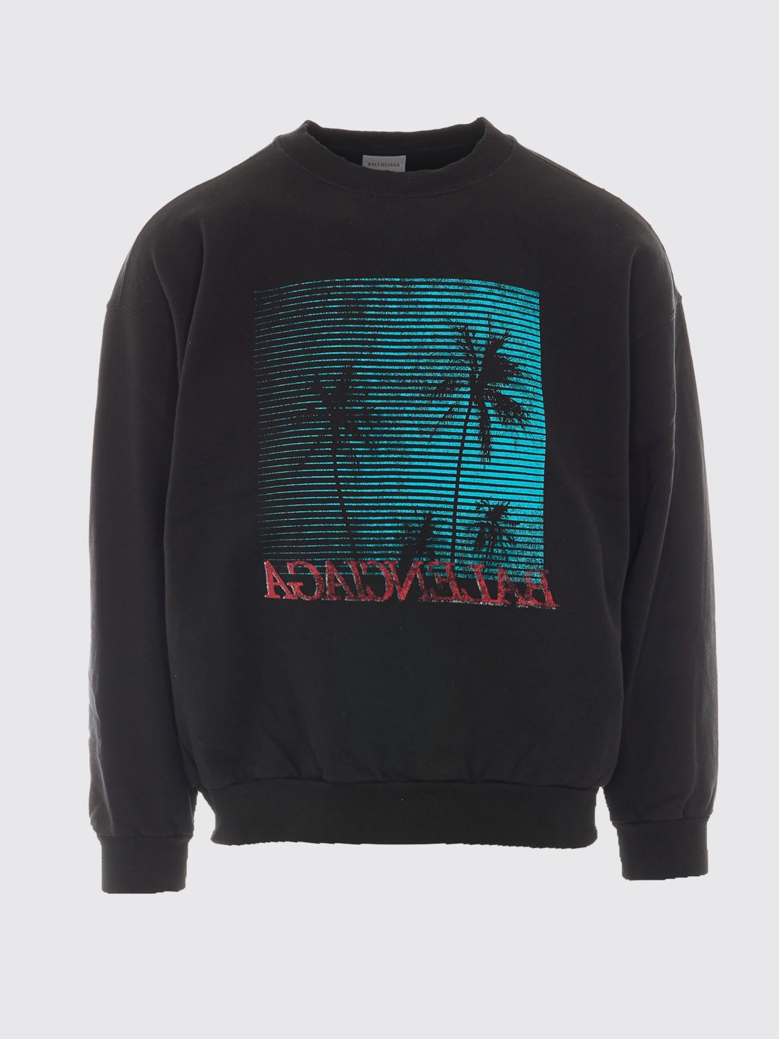 BALENCIAGA PULLOVER: Pullover herren Balenciaga, Schwarz - Img 2