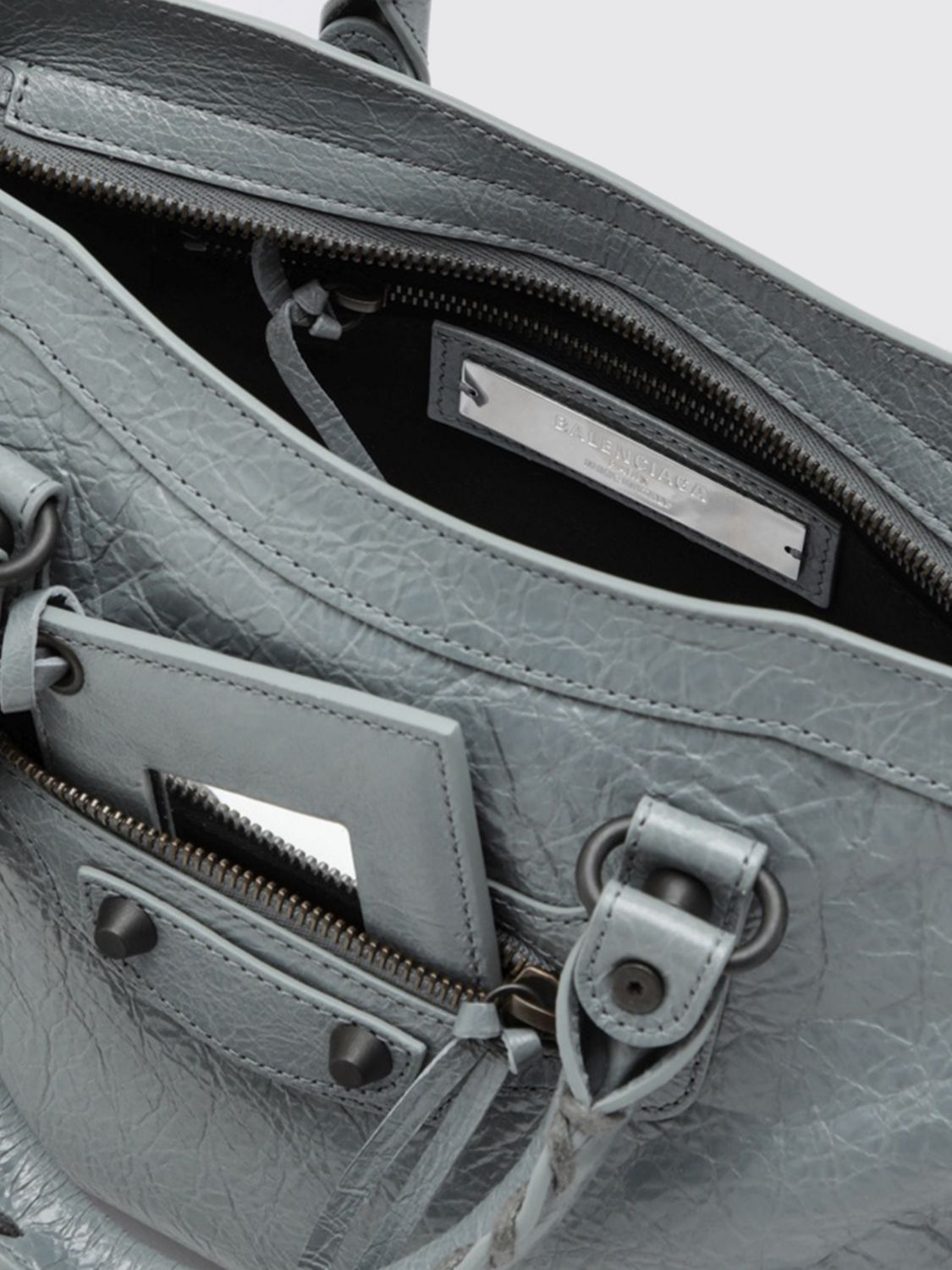 BALENCIAGA SCHULTERTASCHE: Schultertasche damen Balenciaga, Blau - Img 3