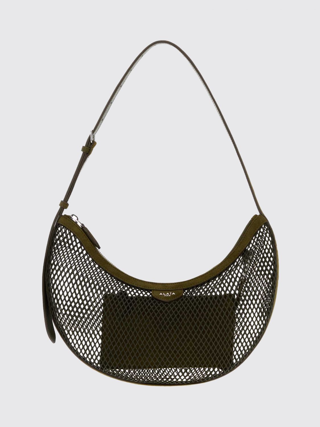 ALAÏA BORSA A MANO: Borsa a mano donna AlaÏa, Verde - Img 1