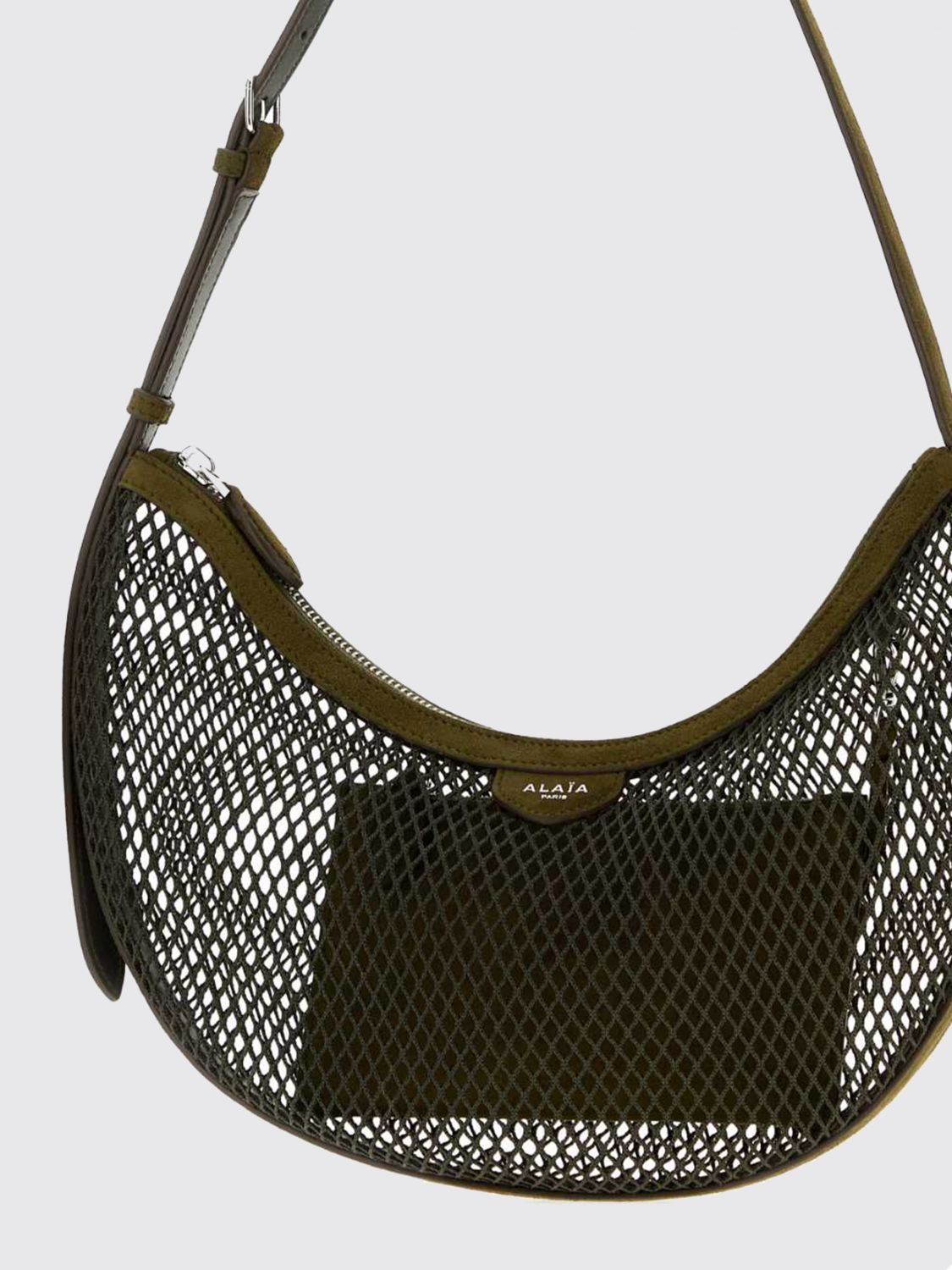 ALAÏA BORSA A MANO: Borsa a mano donna AlaÏa, Verde - Img 3