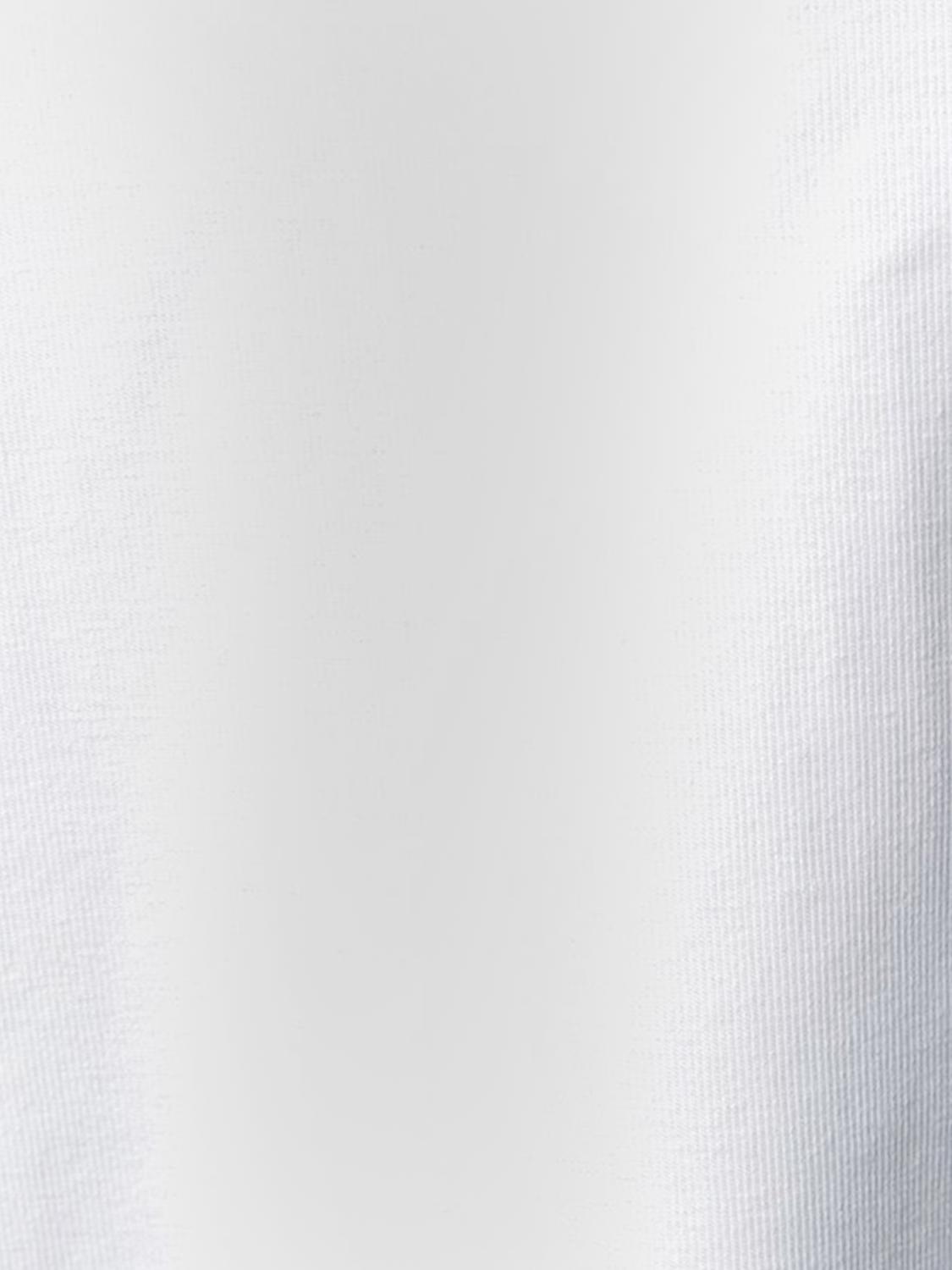 TOM FORD T-SHIRT: T-shirt slim fit Tom Ford in cotone stretch nero con scollatura a V, Bianco - Img 4