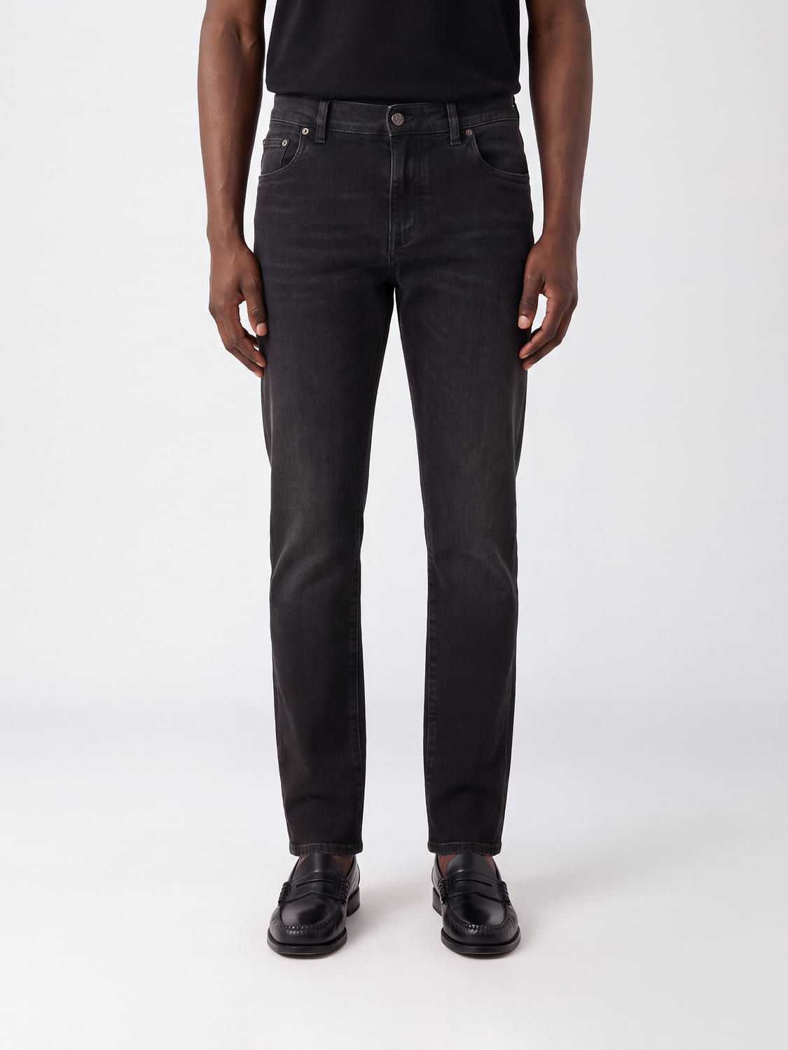 DOLCE & GABBANA JEANS: Jeans men Dolce & Gabbana, Black - Img 1