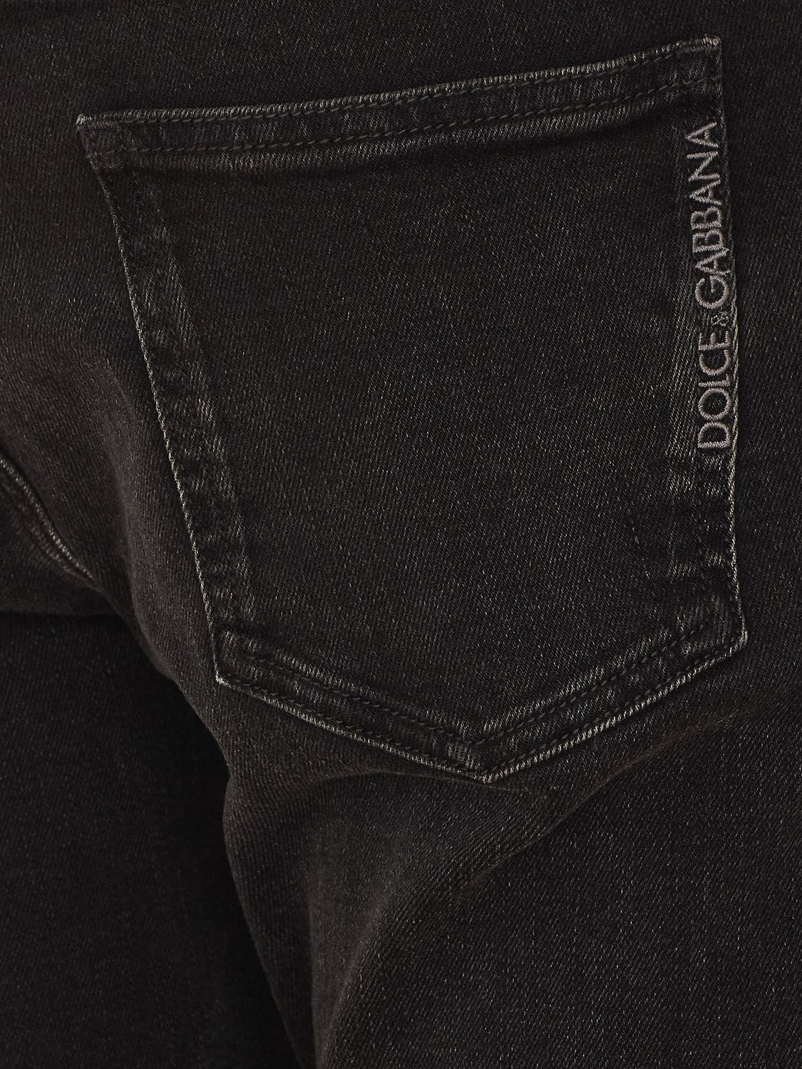 DOLCE & GABBANA JEANS: Jeans men Dolce & Gabbana, Black - Img 4
