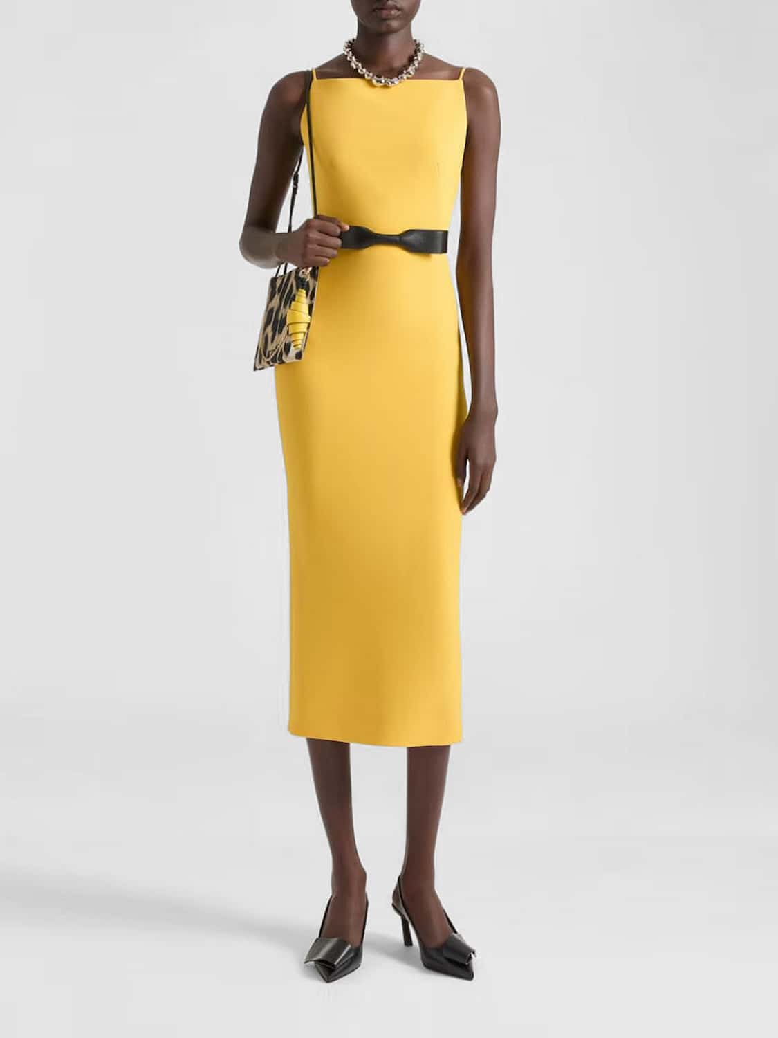 GIVENCHY KLEID: Kleid damen Givenchy, Gelb - Img 1