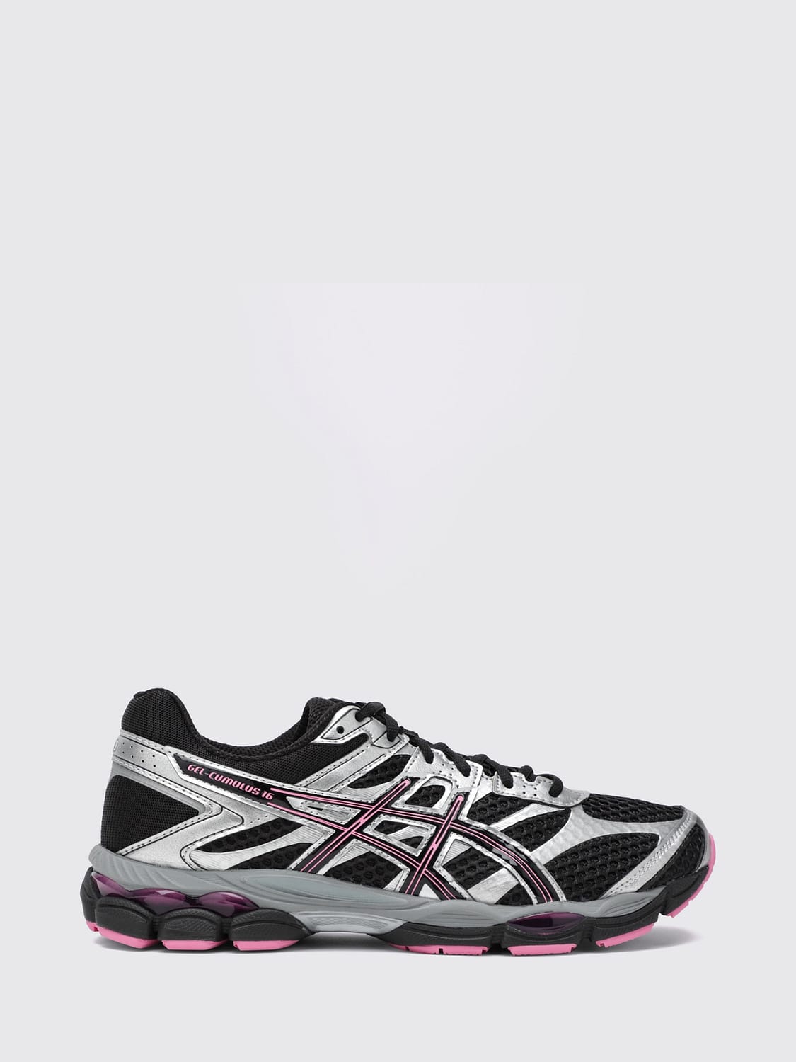 ASICS SNEAKERS: Gel-Cumulus 16 zweifarbige Mesh-Sneaker Asics mit GEL-Technologie, Schwarz 1 - Img 1
